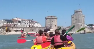 Navigation en kayak dans un décor de "Grand Site" - Antioche Kayak