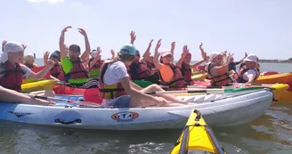 Navigation en kayak dans un décor de "Grand Site" - Antioche Kayak