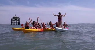 Navigation en kayak dans un décor de "Grand Site" - Antioche Kayak