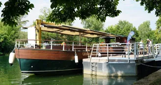 Balade à bord de la Charente au départ de Saint-Simon