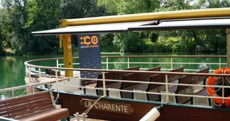 Balade à bord de la Charente au départ de Saint-Simon