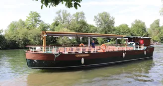 Balade à bord de la Charente au départ de Saint-Simon