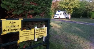 Aire naturelle Au Jardin près de l'Océan