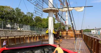 Parc Aventure : accro-mâts