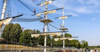 Parc Aventure : accro-mâts