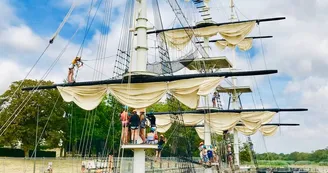 Parc Aventure : accro-mâts