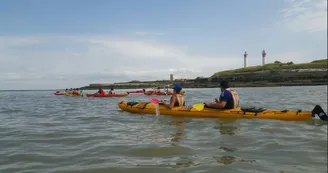 Tour de l'île Madame en kayak de mer au coeur du parc Marin.