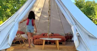 Chambres d'hôtes Casa Sana - La tente nomade
