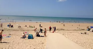 La plage de Gros Jonc