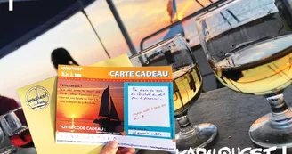 Sortie à l'heure de l'apéro en catamaran à voile - Kapalouest