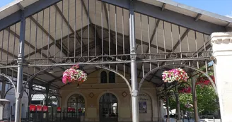 Marché couvert, les halles métalliques