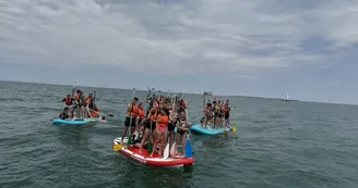 Sortie en paddle (2h) La Rochelle avec moniteur - TEX'