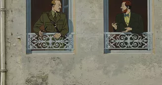 Mur peint "Blake et Mortimer" Mur peint "Blake et Mortimer"