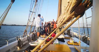 Sortie en mer demi journée sur le vieux gréement Albarquel