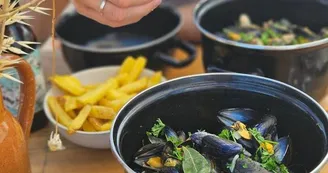 La Piermathant, Cabane à moules