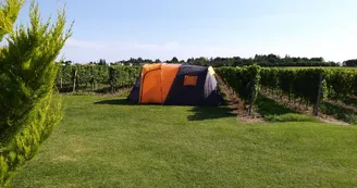 Aire de stationnement de camping-car