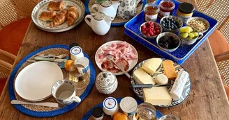 Chambre d'hôtes - Le Patio Bleu