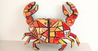 Exposition d'objets décoratifs "La Cabane d’Anatole » et « Poesie Métalik"