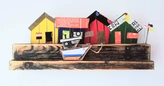 Exposition d'objets décoratifs "La Cabane d’Anatole » et « Poesie Métalik"