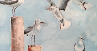 Exposition de peintures association Lachatellerie