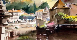 Exposition d'art : Aquarelles de Jean-Guy Dagneau