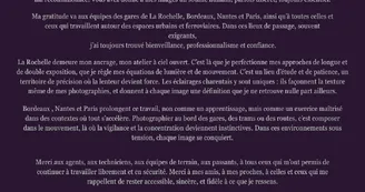 Exposition - Djulijan de La Crouée - La nuit du photographe Exposition - Djulijan de La Crouée - La nuit du photographe