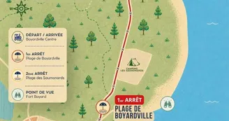 Le petit train des plages de Boyardville