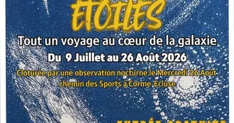 Bibliothèque de Corme-Écluse Exposition "La tête dans les étoiles"