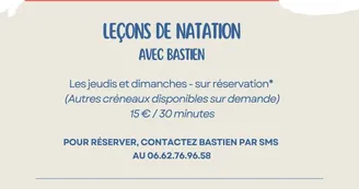 Cours de natation et d'aquagym