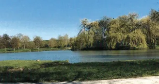 Aire de l'Etang des Rosées : aire de fitness et terrain de pétanque