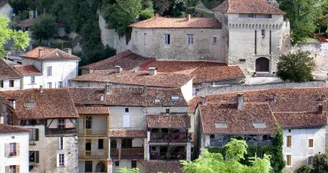 Vue sur Aubeterre