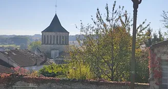 Vue sur L'église St Denis